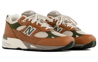 New Balance X Aime Leon Dore 991 Made In England 'tan' In Brown