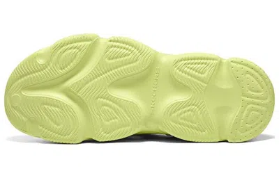 Skechers (wmns)  Foamies Top-level-peachy Vibe 'lime' In Yellow