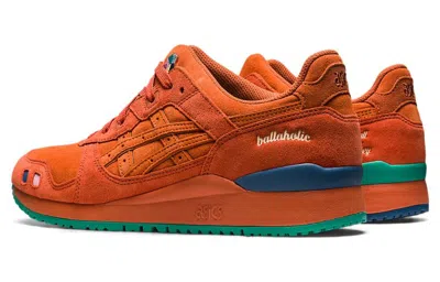 Asics X Ballaholic Gel-lyte Iii Og Sportswear Shoes 'harvest Pumpkin Orange' In Multi