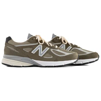 New Balance X Aim Leon Dore 990v4 Olive 'true Camo' In Multi