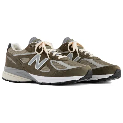 New Balance X Aim Leon Dore 990v4 Olive 'true Camo' In Multi