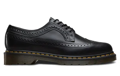 Dr. Martens Herren Vintage 3989 Quilon Leder Brogues Schuhe In Schwarz