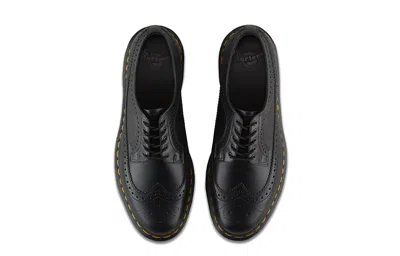 Dr. Martens Herren Vintage 3989 Quilon Leder Brogues Schuhe In Schwarz