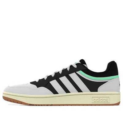 Adidas Originals (wmns) Adidas Hoops 3.0 'black Grey Teal' In White