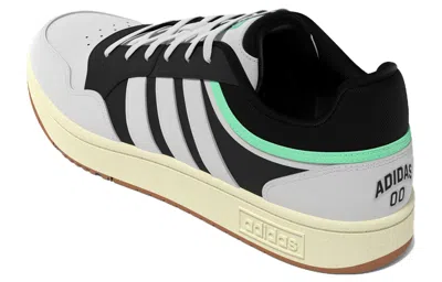 Adidas Originals (wmns) Adidas Hoops 3.0 'black Grey Teal' In White