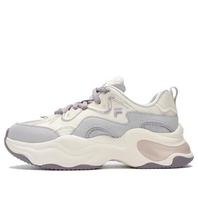 Fila Fusion (wmns)  Bubble Platform Sneakers 'white Grey Purple'
