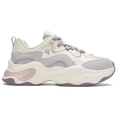 Fila Fusion (wmns)  Bubble Platform Sneakers 'white Grey Purple'