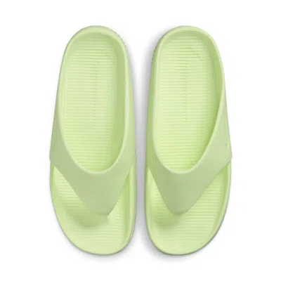 Nike (wmns)  Calm Flip Flop 'barely Volt' In Green