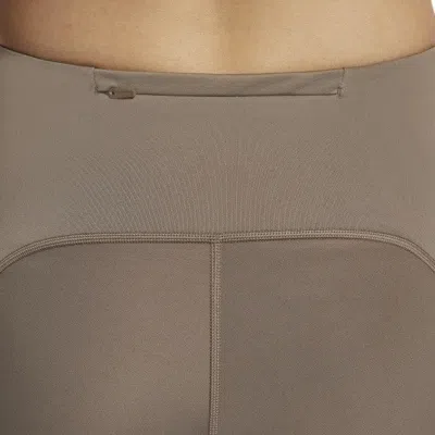Nike (wmns)  Swift High-waisted 7/8 Running Leggings With Pockets 'mink Brown'