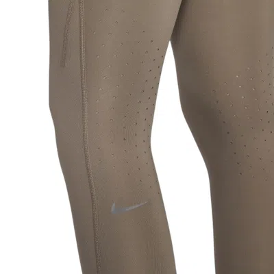Nike (wmns)  Swift High-waisted 7/8 Running Leggings With Pockets 'mink Brown'