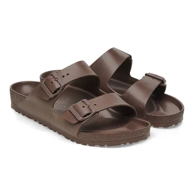 Birkenstock Wide Width Arizona Essentials Eva Sandal In Brown