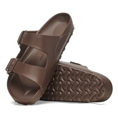 Birkenstock Wide Width Arizona Essentials Eva Sandal In Brown