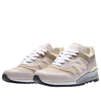 New Balance Mius 997 Rubber-trimmed Suede And Mesh Sneakers