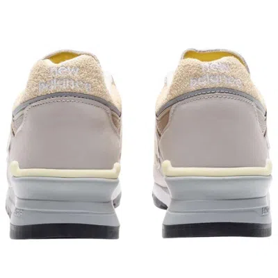 New Balance Mius 997 Rubber-trimmed Suede And Mesh Sneakers