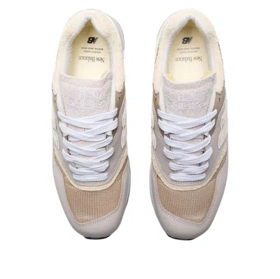 New Balance Mius 997 Rubber-trimmed Suede And Mesh Sneakers