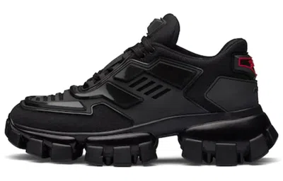 Prada Cloudbust Thunder Sneakers In Black