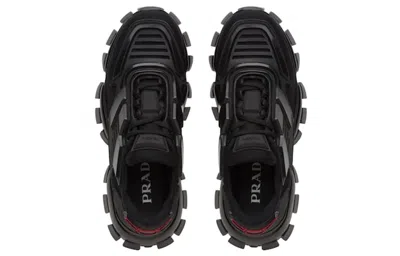 Prada Cloudbust Thunder Sneakers In Black