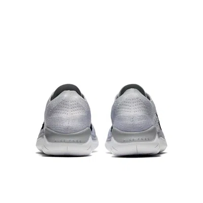 Nike (wmns)  Free Rn Flyknit 2018 'white Platinum' In Multi