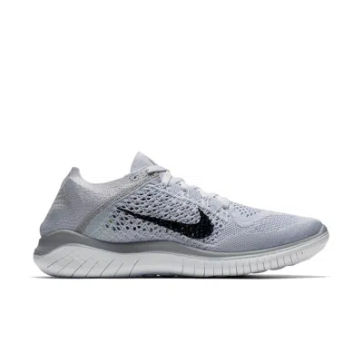 Nike (wmns)  Free Rn Flyknit 2018 'white Platinum' In Multi