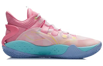 Li-ning Sonic 9 Low 'geranium Pink Turquoise'