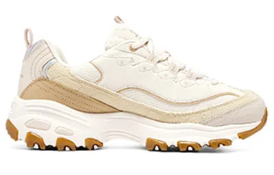 Skechers (wmns)  Dlites 1.0 'light Brown Beige' In Multi