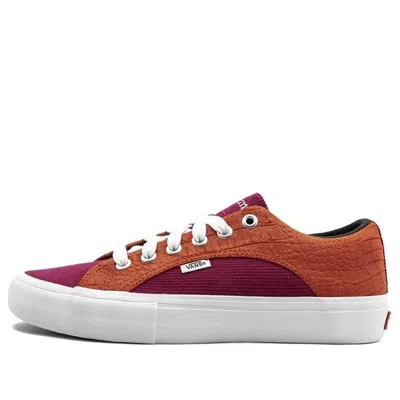 Vans Supreme X Lampin Pro 'croc Corduroy' In Burgundy