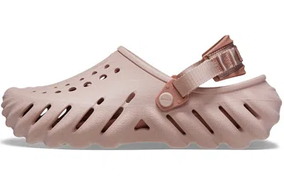 Crocs Cut Out-detail Chunky Sandals In Pink