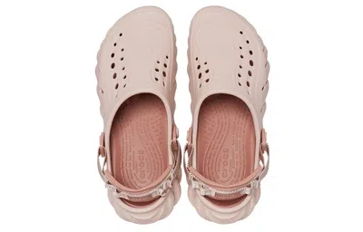 Crocs Cut Out-detail Chunky Sandals In Pink