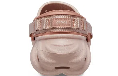 Crocs Cut Out-detail Chunky Sandals In Pink