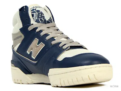 New Balance X Aime Leon Dore 650r 'navy Grey' In Blue