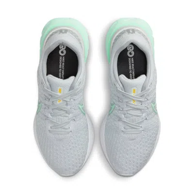 Nike (wmns)  React Infinity Run Flyknit 3 'pure Platinum Mint Foam' In Gray