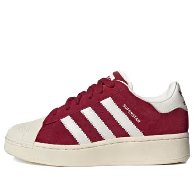Adidas Originals (wmns)  Superstar Xlg 'burgundy' In Red