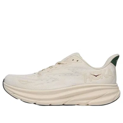Hoka One One Clifton 9 Lace-up Sneakers In Neutral
