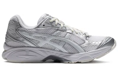 Asics X Jjjjound Gel-kayano 14 'silver White' In Gray