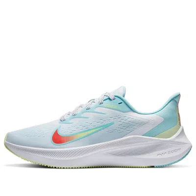 Nike (wmns)  Air Zoom Winflo 7 'white Glacier Ice' In Blue