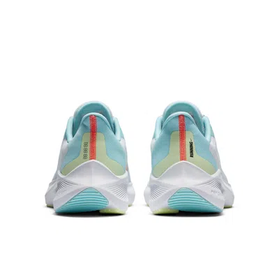 Nike (wmns)  Air Zoom Winflo 7 'white Glacier Ice' In Blue