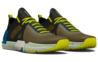 Under Armour Tribase Reign 4 Pro 'tent Black' In Multi