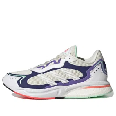 Adidas Originals (wmns) Adidas Sn1997 Wear-resistant Shock Absorption White Purple In Multi