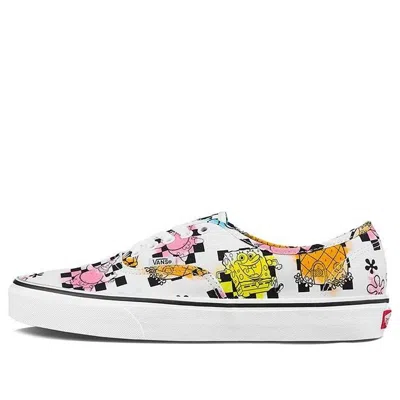 Vans Spongebob Squarepants X Authentic 'aye Aye Captain!' In White