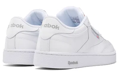 Reebok Round Toe Low-top Casual Shoes In White