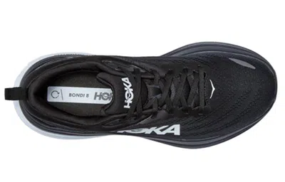Hoka Bondi 8 Mesh-knit Sneakers In Black