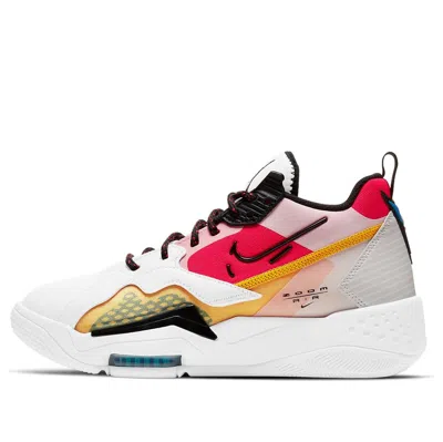 Air Jordan (wmns)  Zoom '92 'white Siren Red University Gold' In Multi
