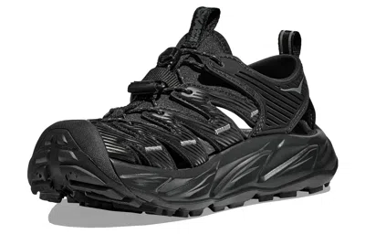 Hoka One One Black Hopara Technical Sandals In Multi