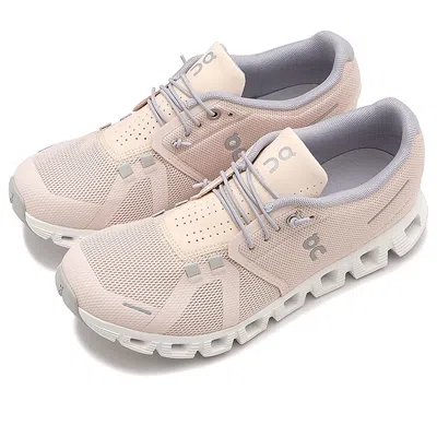 On Cloud 5 Running Sneakers In White