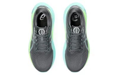 Asics Men's Kayano 30 Shoes In Carrier Grey/illuminate Mint In Gray
