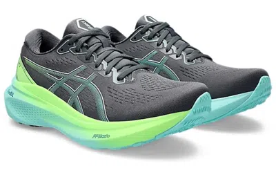 Asics Men's Kayano 30 Shoes In Carrier Grey/illuminate Mint In Gray