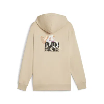 Puma X One Piece Graphic-print Hoodie In Brown