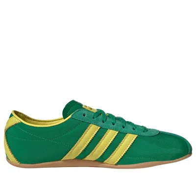 Adidas Originals Womens Green Pure Sulfur Gold M Tokyo Woven Low-top Trainers In Multi