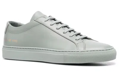 Common Projects Original Achilles Leather Sneaker In Green