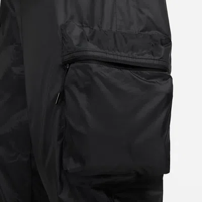 Nike Black Tech Cargo Pants In Black